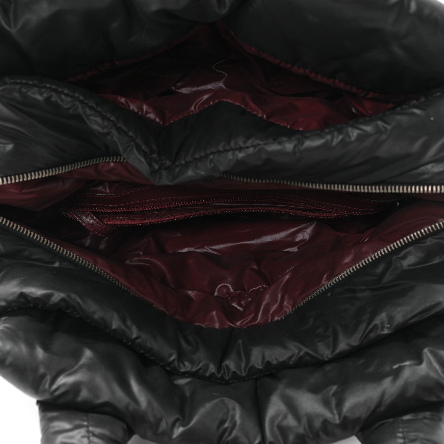 Chanel Nylon Coco Cocoon Zipped Tote Black 5 of 12