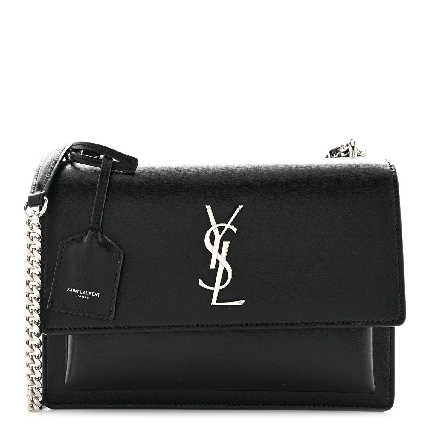 Calfskin Medium Monogram Sunset Black