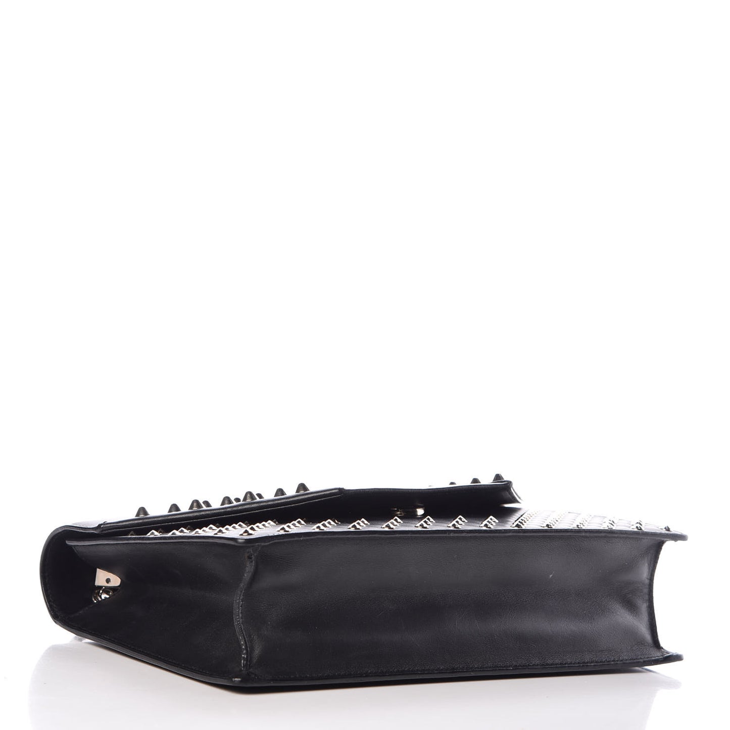 Calfskin Studded Medium Betty Black
