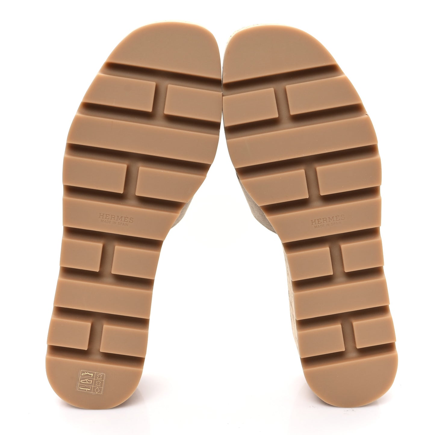 Suede Goatskin Cork Eze 30 Sandals 39 Beige Argile