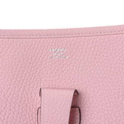 Hermes Taurillon Clemence Evelyne III GM Rose Sakura 5 of 11