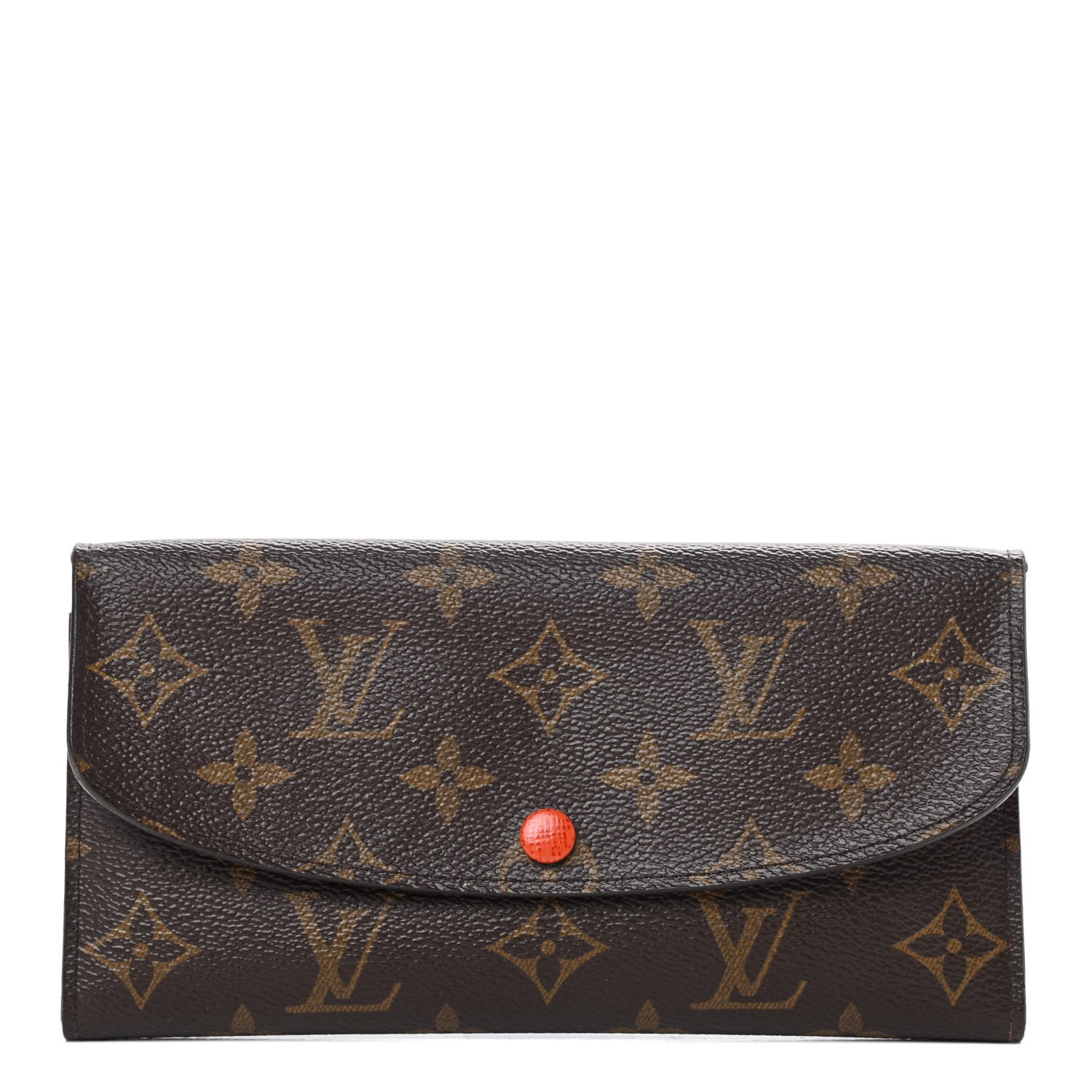 Louis Vuitton Monogram Emilie Wallet Piment 1 of 15