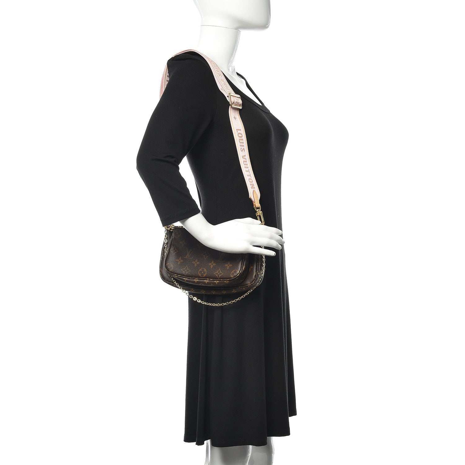 Louis Vuitton Monogram Multi Pochette Accessories Rose Clair 2 of 12