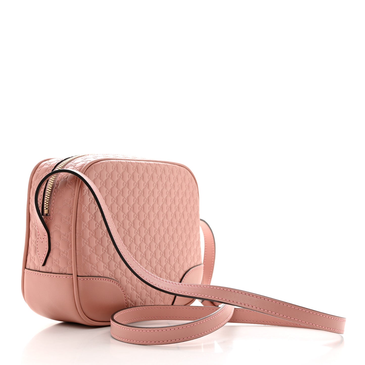 Soft Microguccissima Mini Bree Messenger Bag Soft Pink