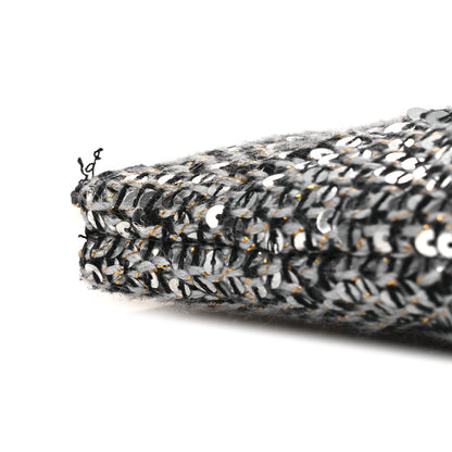 Chanel Sequins Medium 19 Pouch Silver 11 of 13