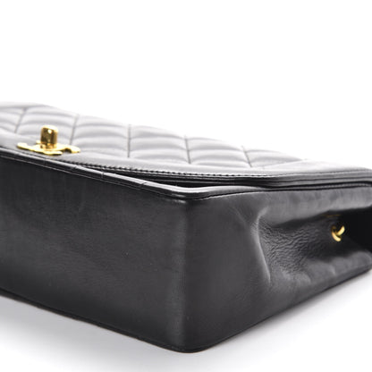 Chanel Lambskin Quilted Medium Single Flap Black 7 of 10
