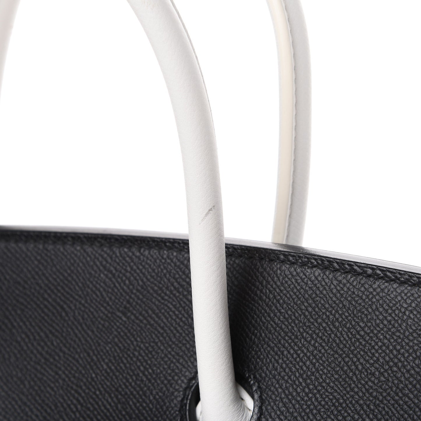 Epsom Horseshoe Birkin 35 Black White