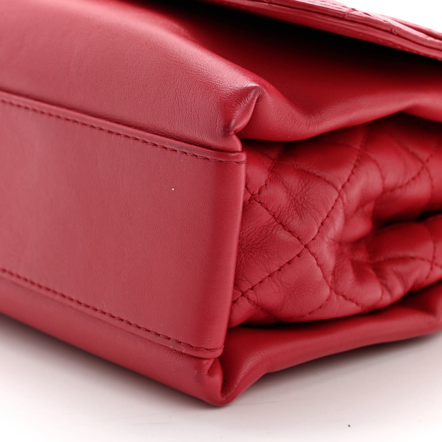 Calfskin Mini Tramezzo Flap Red