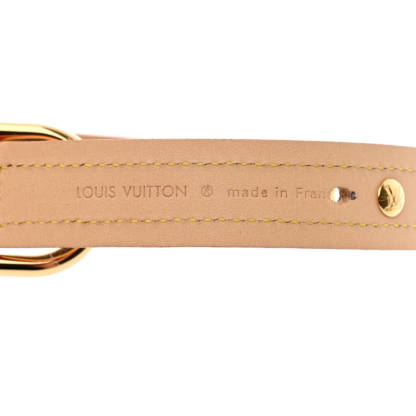 Monogram Baxter Dog Collar MM