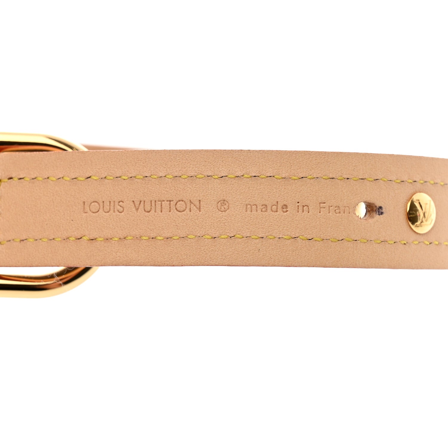 Louis Vuitton Monogram Baxter Dog Collar MM 6 of 8