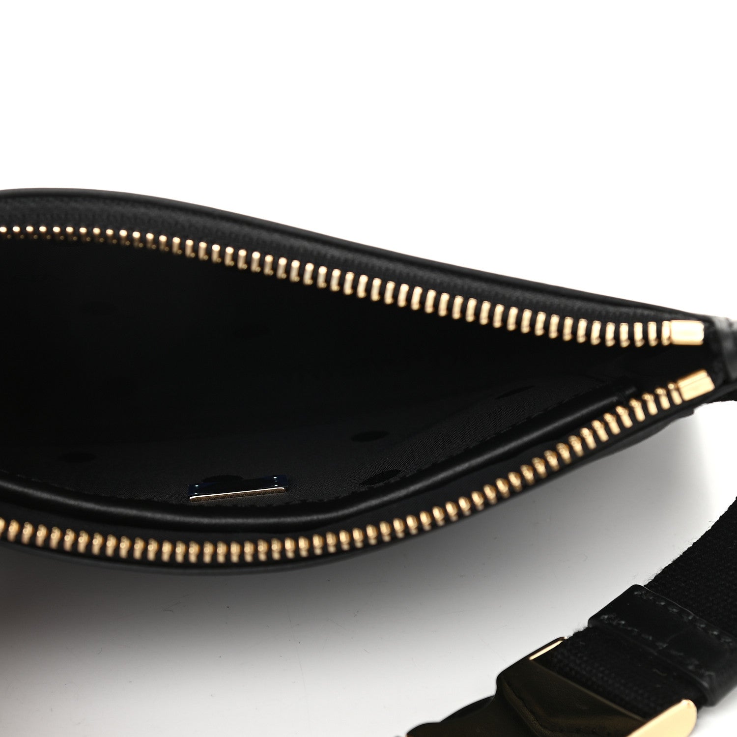 Dolce & Gabbana Calfskin Flat Belt Bag Black 5 of 8