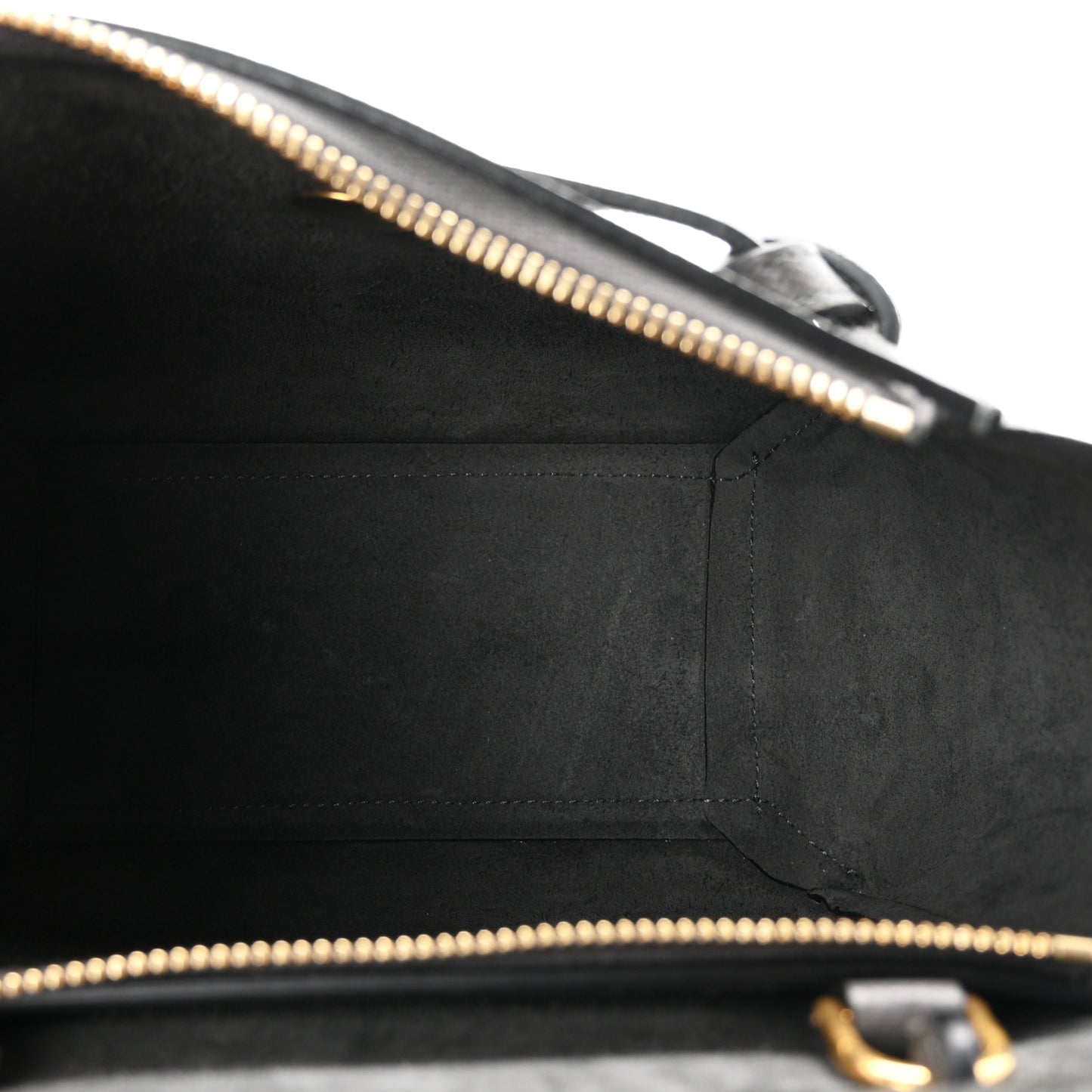 Grained Calfskin Nano Belt Bag Grey