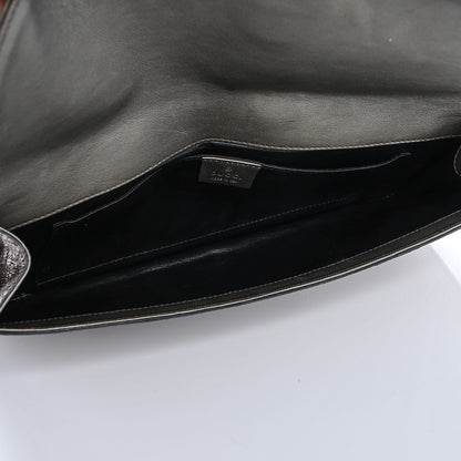 Gucci Metallic Python 1973 Clutch Gold 6 of 6