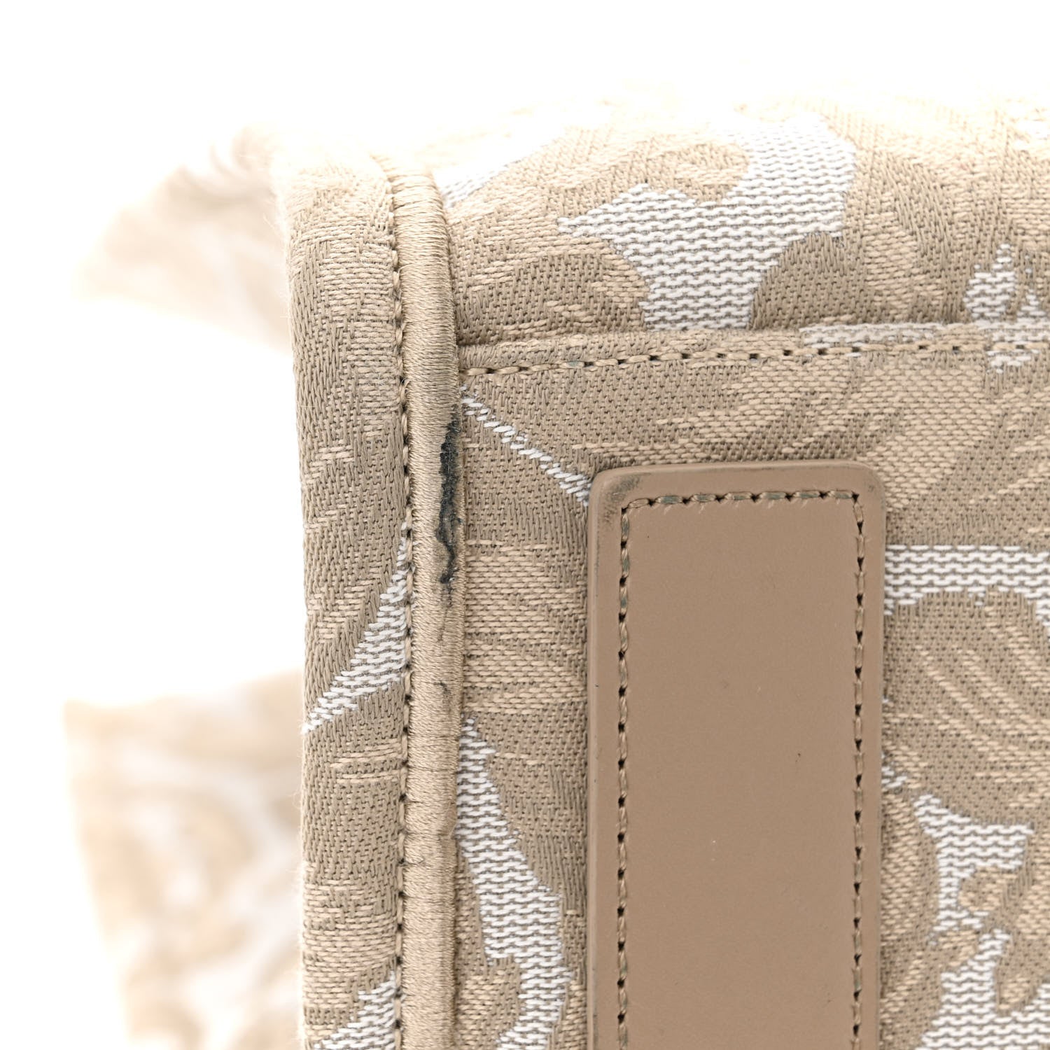 Versace Jacquard Barocco Print Large Athena Tote Beige 11 of 11