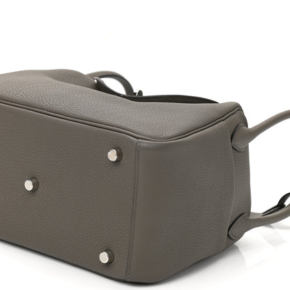 Hermes Taurillon Clemence Lindy 26 Etain 13 of 14