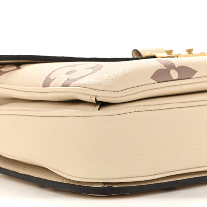 Louis Vuitton Empreinte Monogram Giant Pochette Metis Creme Bois de Rose 9 of 12