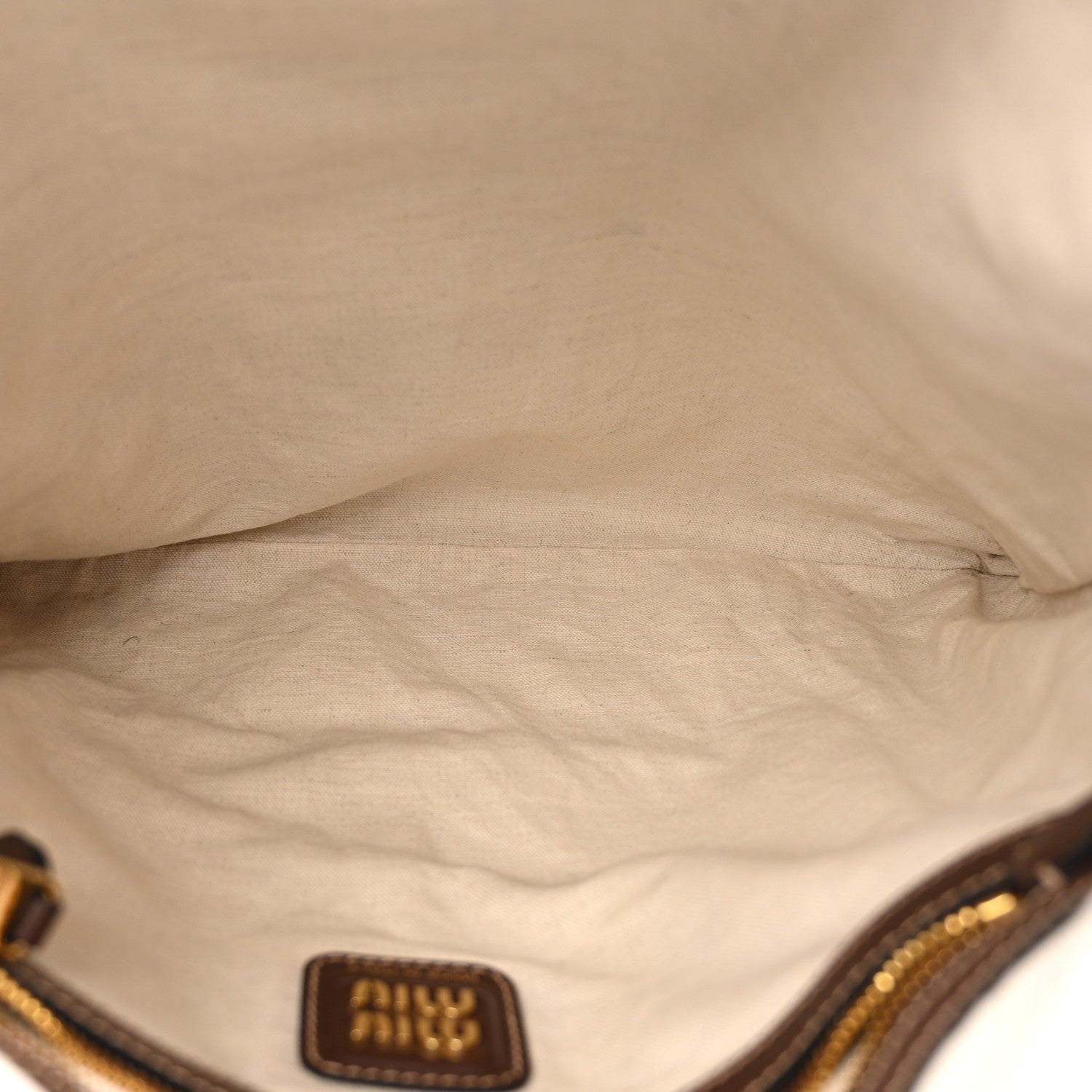 Miu Miu Nappa Ivy Bag Briarwood 5 of 11