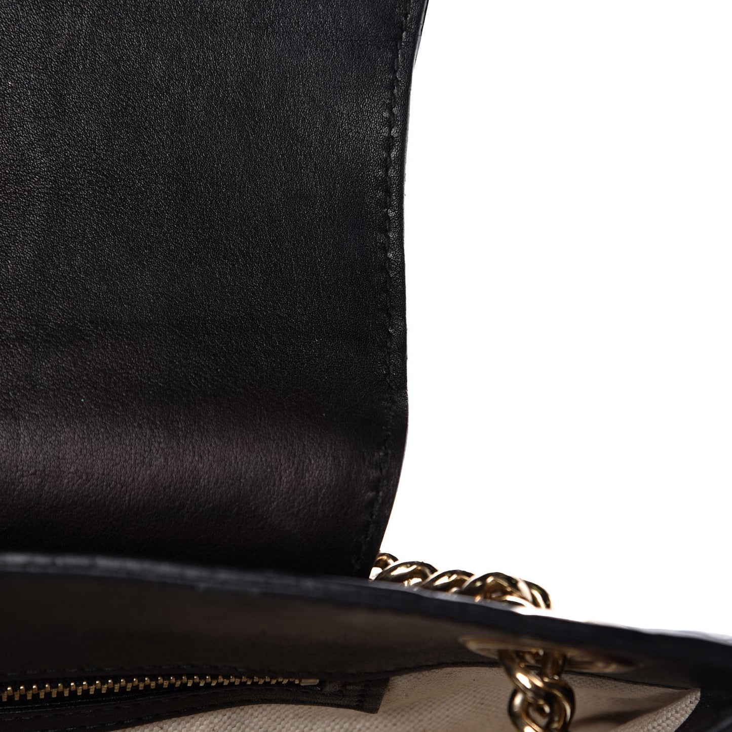 Guccissima Large Emily Chain Shoulder Bag Black