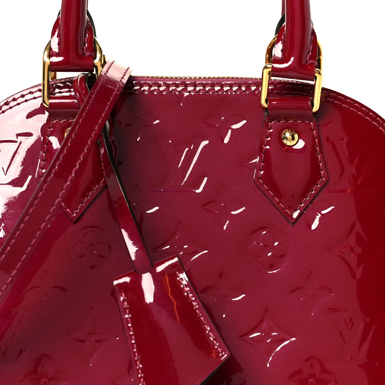 Louis Vuitton Vernis Alma BB Amethyste 8 of 10