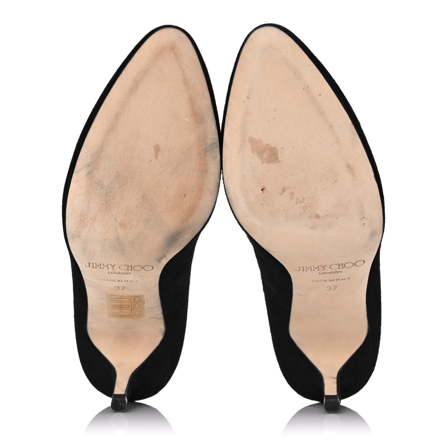 Jimmy Choo Suede Irena Pumps 37 Black 5 of 11