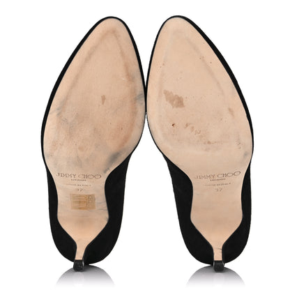 Jimmy Choo Suede Irena Pumps 37 Black 5 of 11