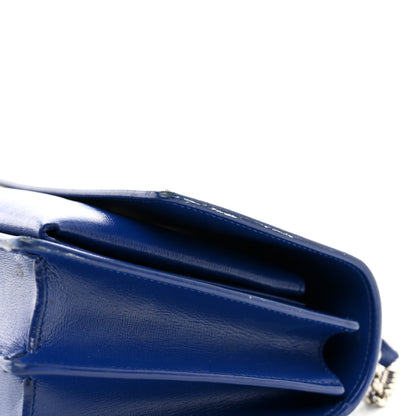 Saint Laurent Calfskin Medium Monogram Sunset Royal Blue 12 of 15