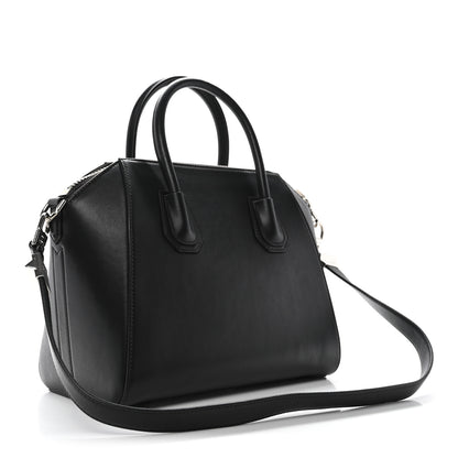 Givenchy Calfskin Signature Logo Small Antigona Black 3 of 10