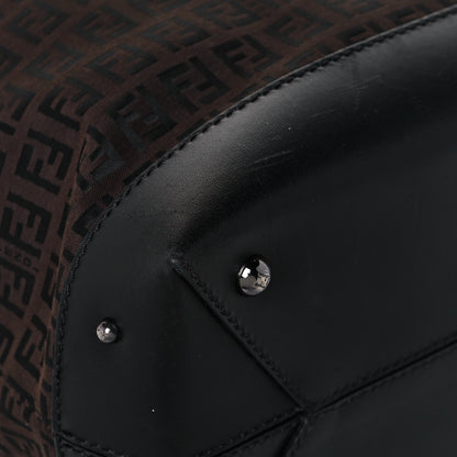 Fendi Zucchino Tote Dark Brown 8 of 13