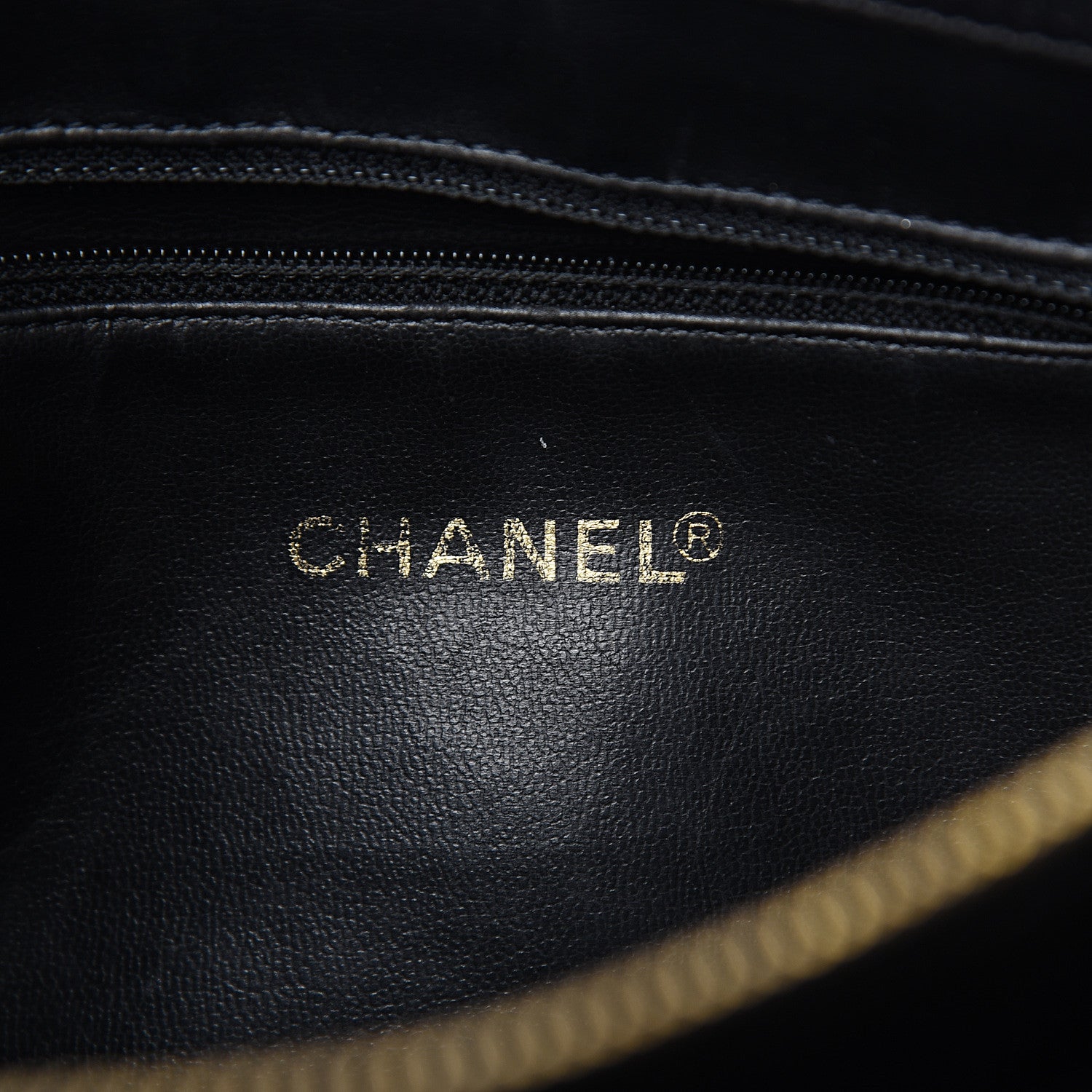 Chanel Lambskin CC Flap Shopping Tote Black 6 of 14