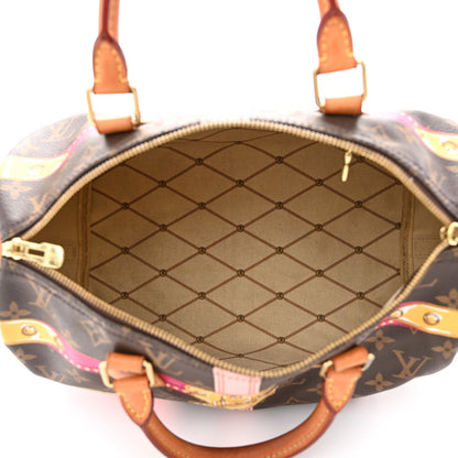 Louis Vuitton Monogram Summer Trunks Speedy Bandouliere 30 5 of 11