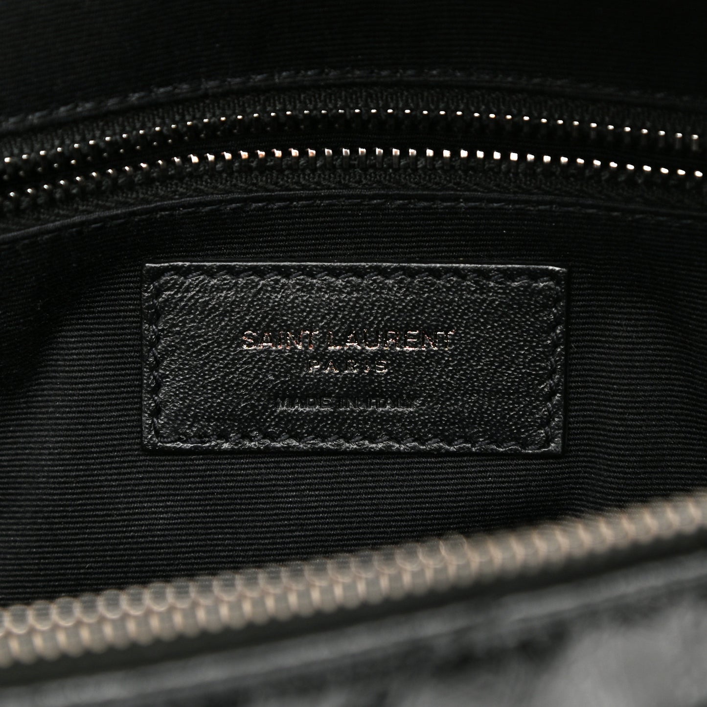 Crinkled Calfskin Matelasse Monogram Niki Body Bag Black