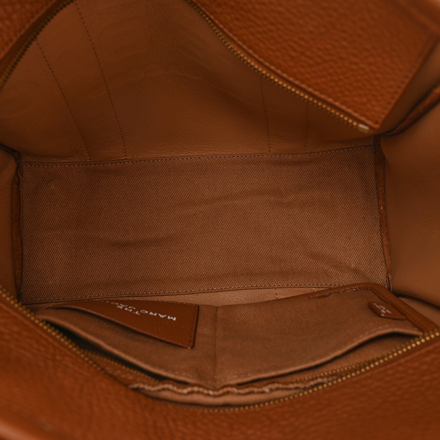 Grained Calfskin Medium The Tote Bag Argan Oil
