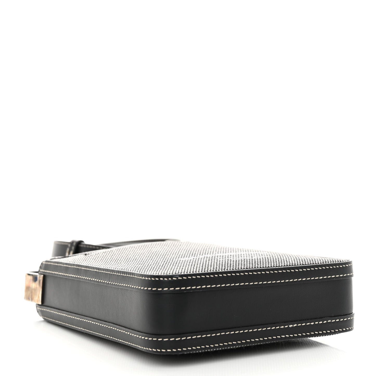 Canvas Horseferry Print Olympia Crossbody Black
