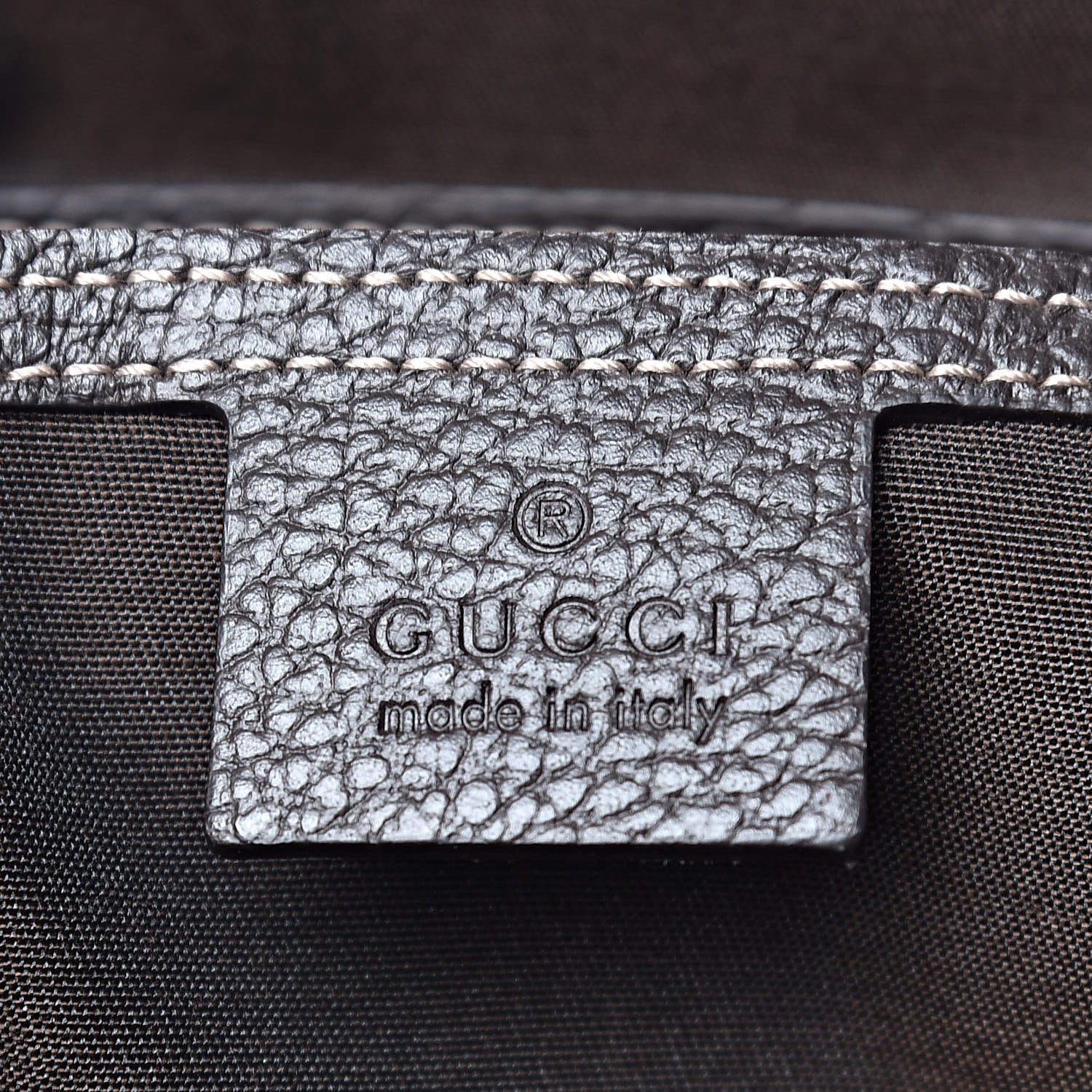 Gucci Crystal Monogram Medium Abbey Shoulder Bag Dark Brown 5 of 9