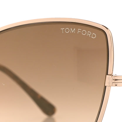 Tom Ford Elise 2 Sunglasses TF569 Gold 5 of 9