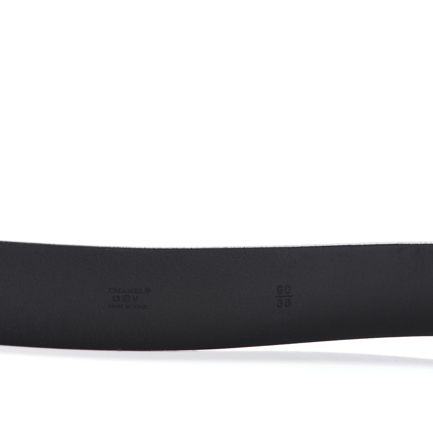 Calfskin CC Belt 90 36 Black