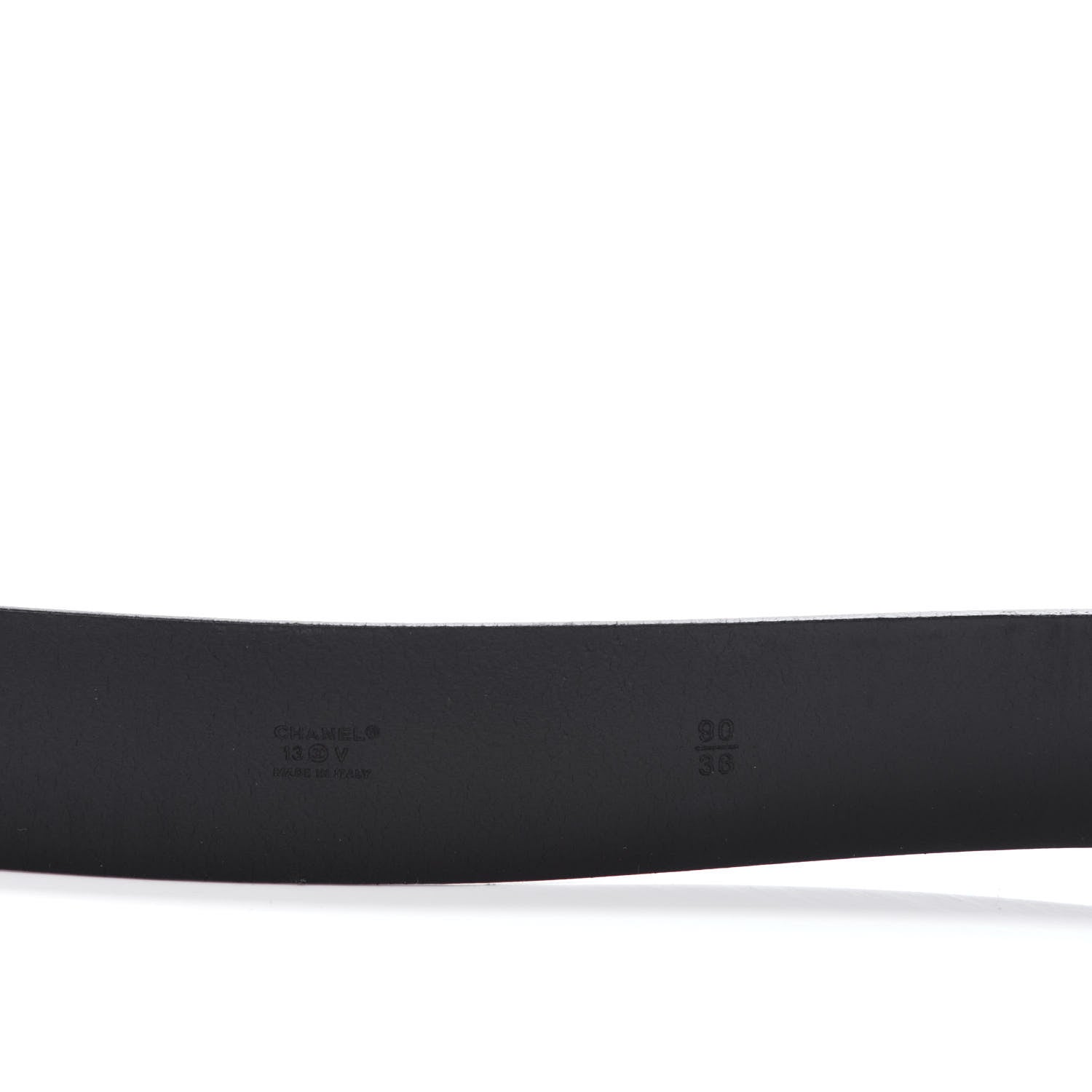 Chanel Calfskin CC Belt 90 36 Black 5 of 6