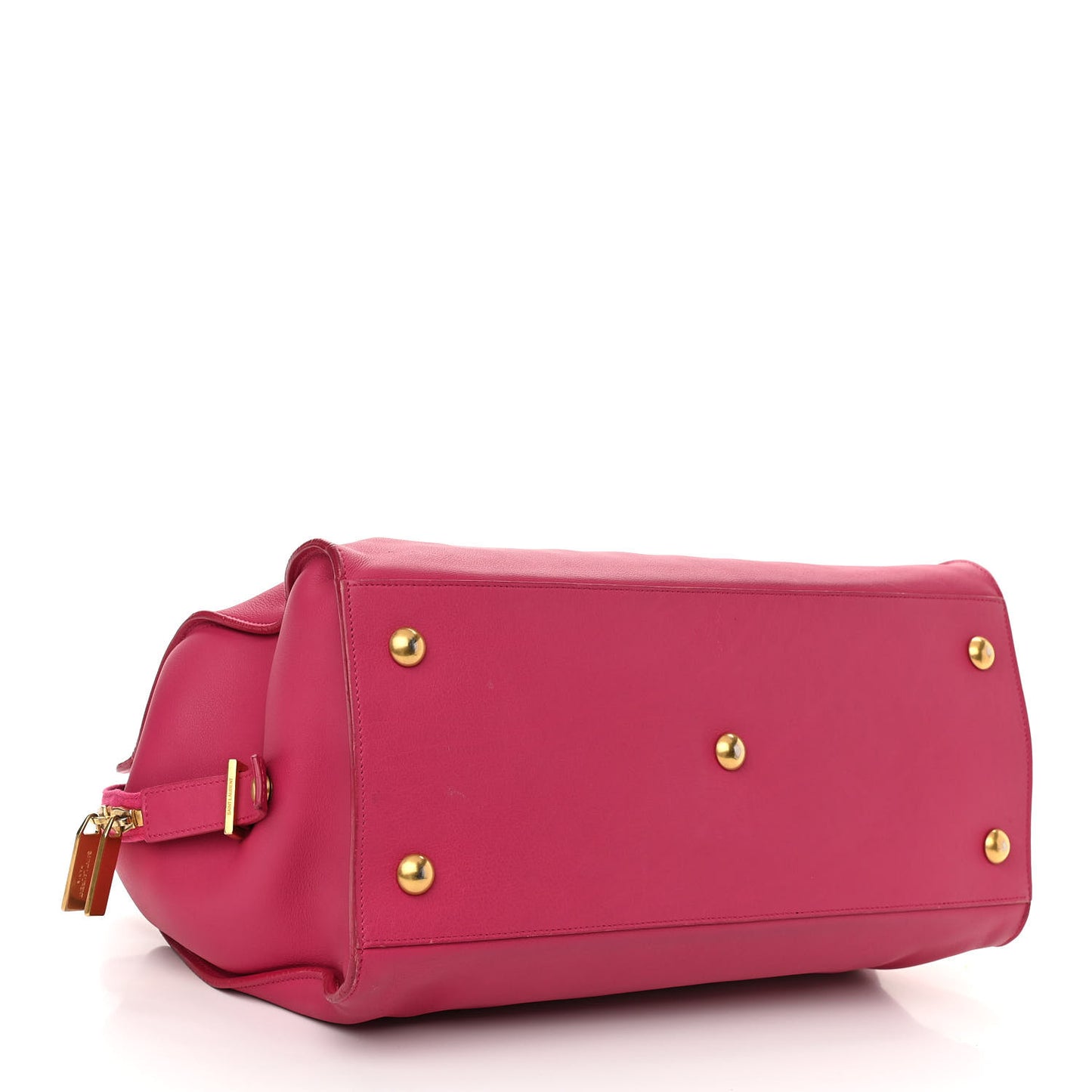 Calfskin Medium Classic Y Cabas Fuchsia