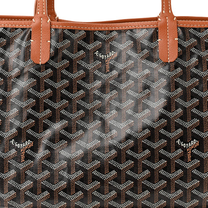 Goyard Goyardine Saint Louis PM Black Gold 9 of 11