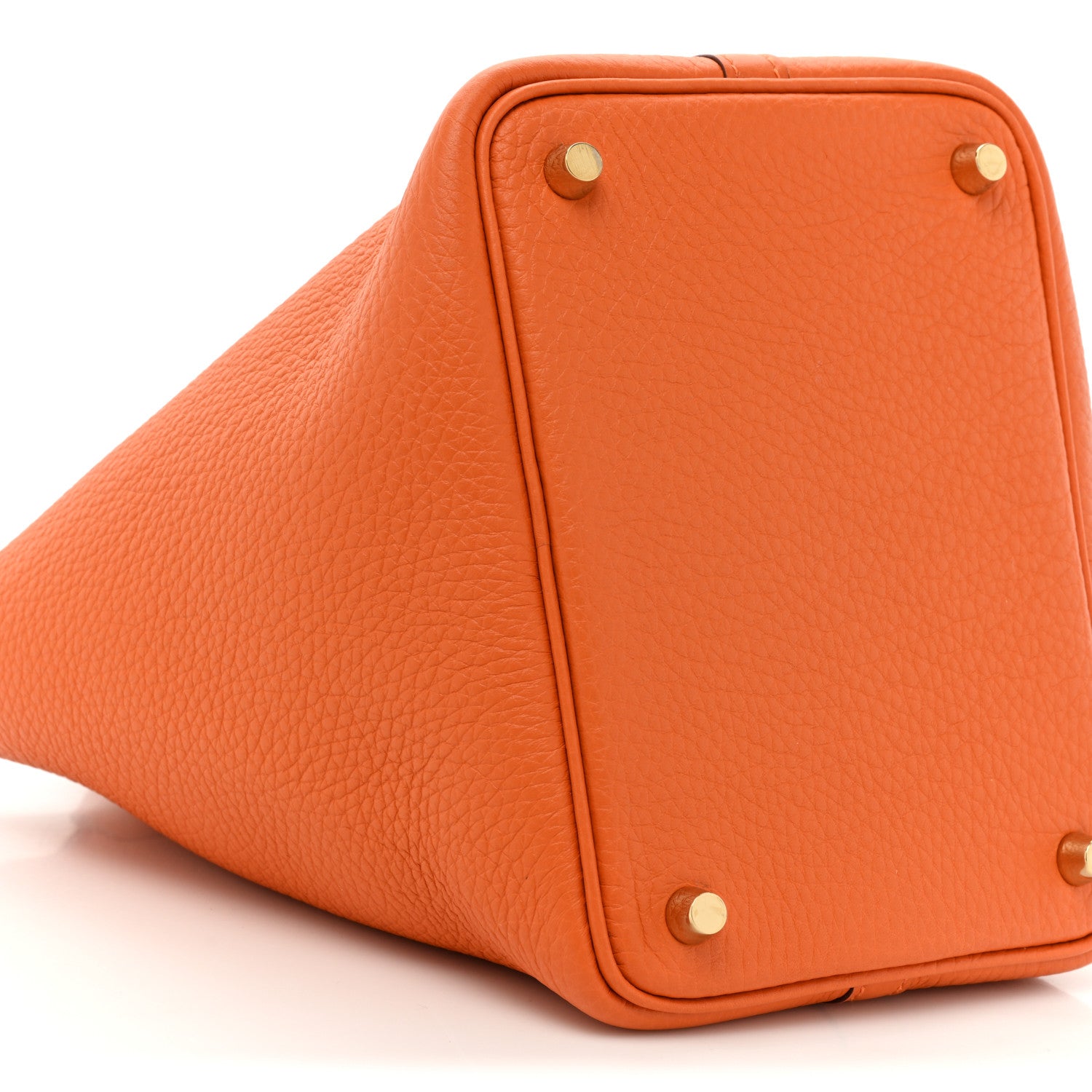 Hermes Taurillon Clemence Picotin Lock 18 PM Orange 9 of 9