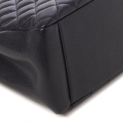 Chanel Caviar Quilted Grand Shopping Tote GST Black 5 of 9