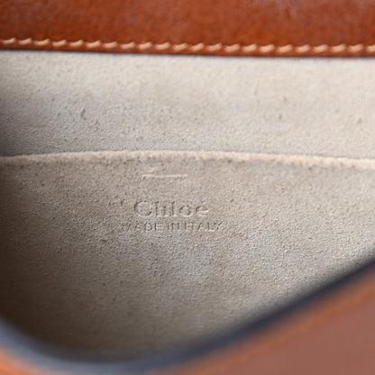 Chloe Calfskin Suede Small Nile Bracelet Bag Caramel 6 of 8