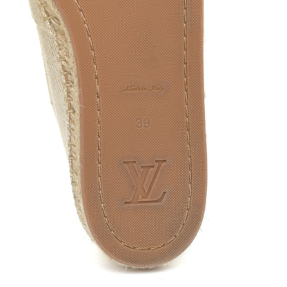 Louis Vuitton Canvas Seashore Espadrille Flats 39 Ecru 10 of 12