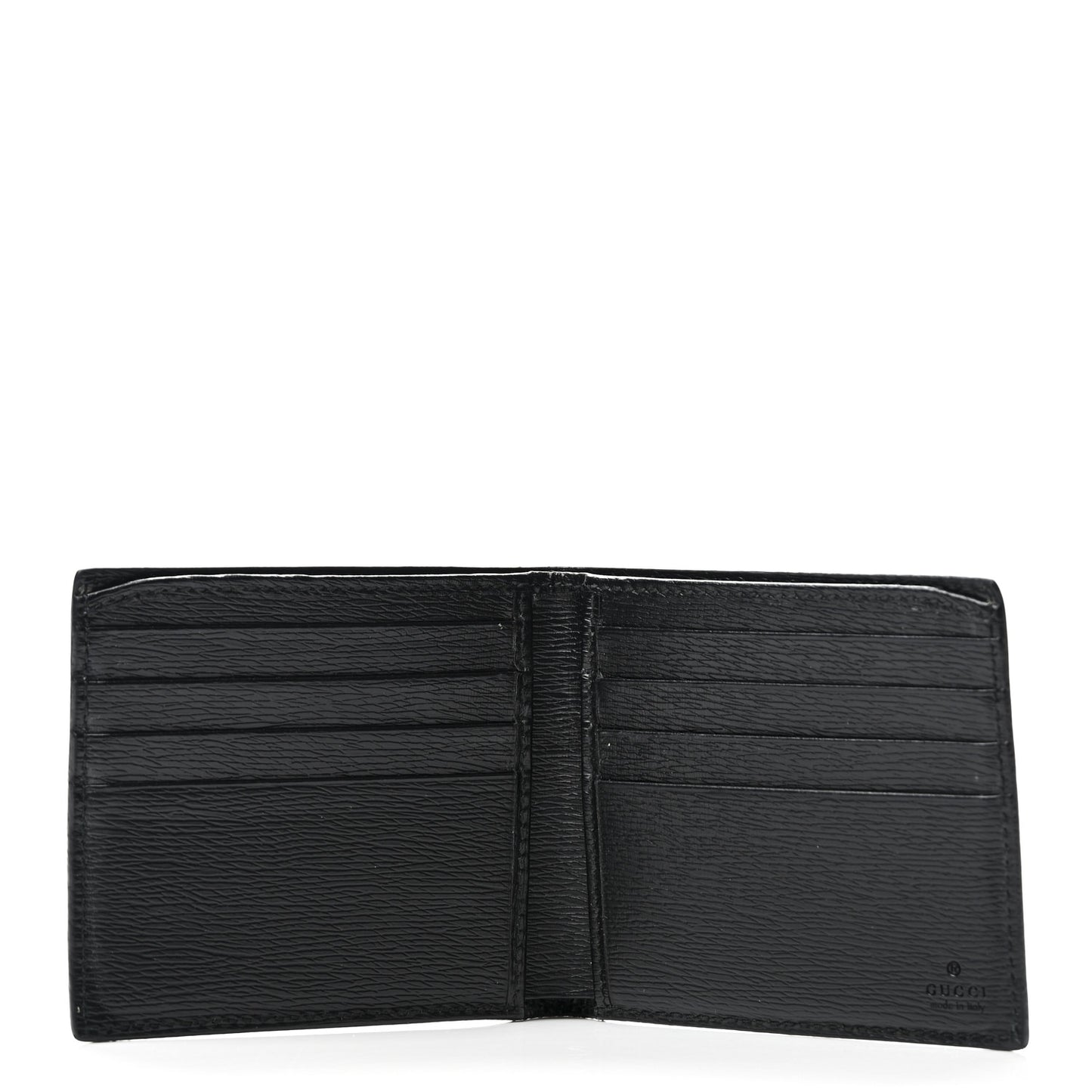 Shangai Calfskin Kingsnake Bi-Fold Wallet Black