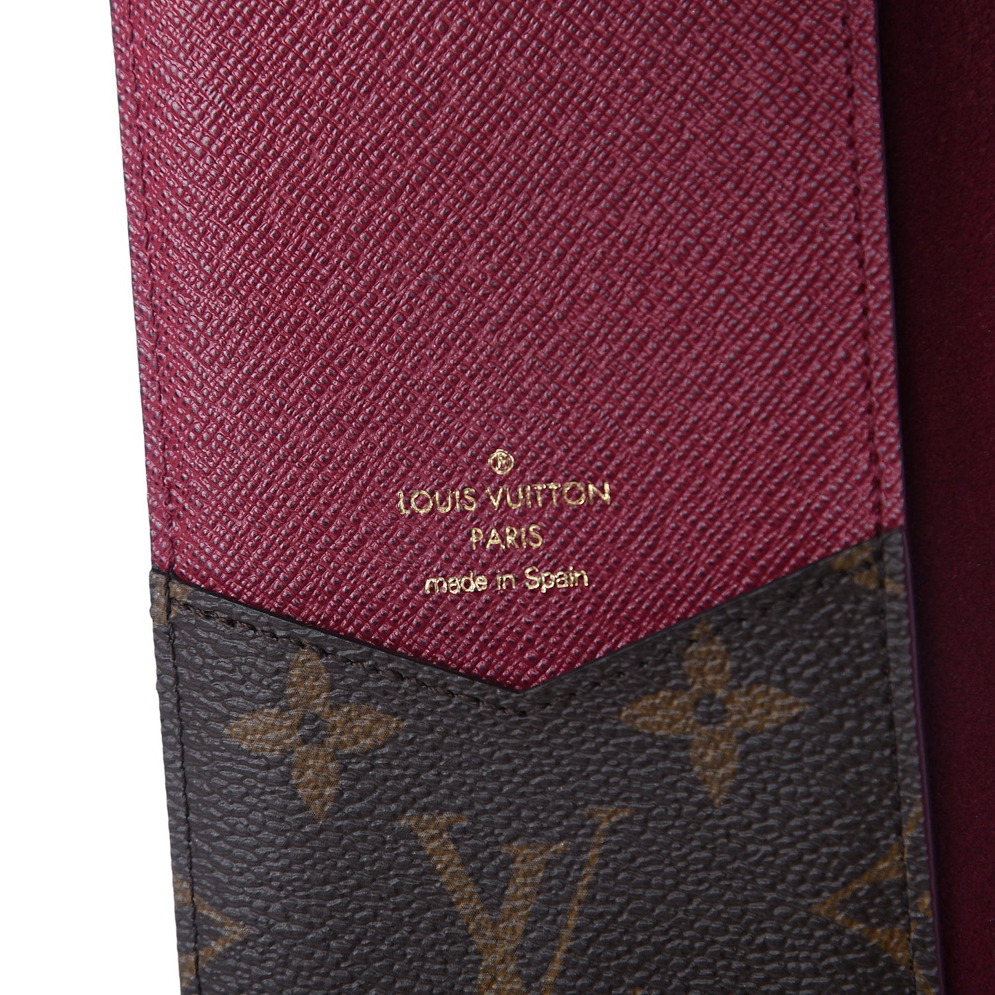 Monogram iPhone XS Max Folio Case Fuchsia