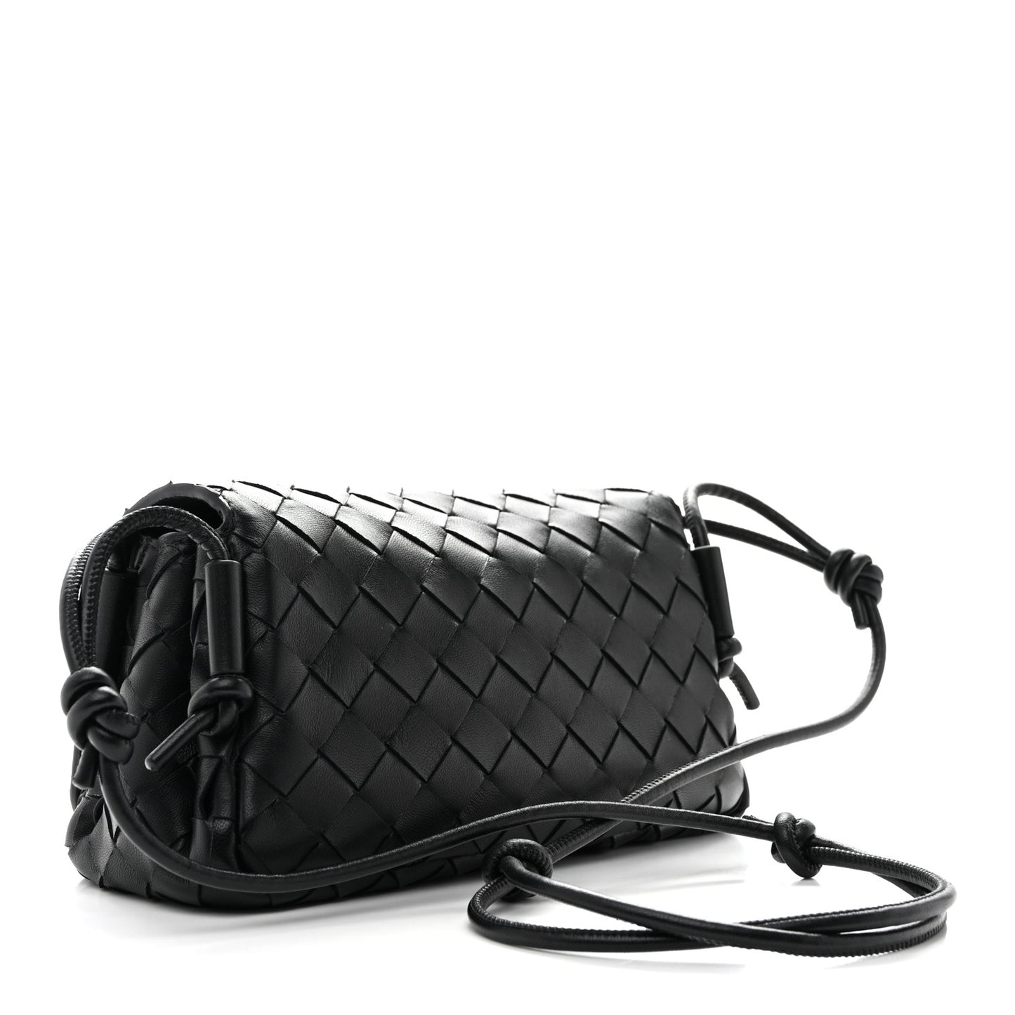Nappa Intrecciato Notturno Black