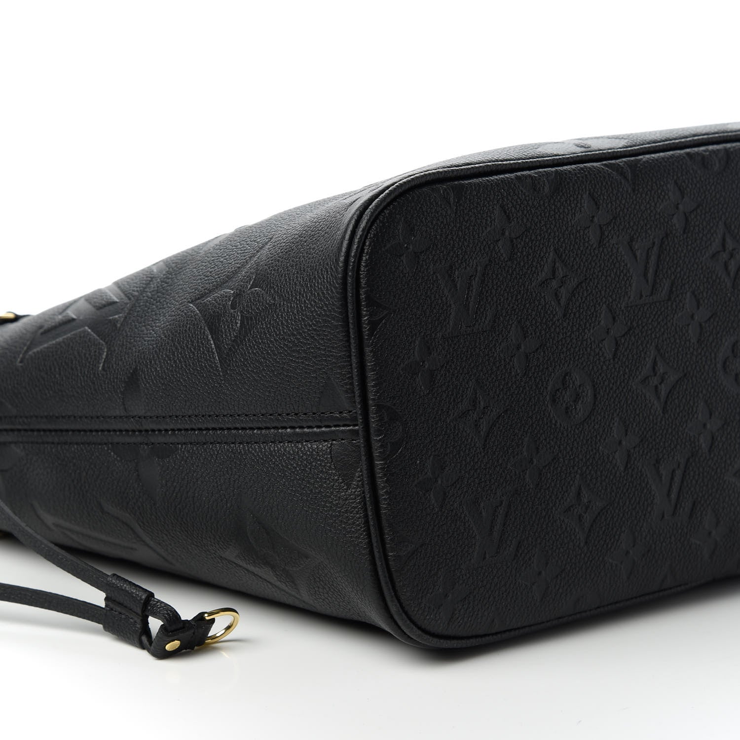 Louis Vuitton Empreinte Monogram Giant Neverfull MM Black 6 of 10