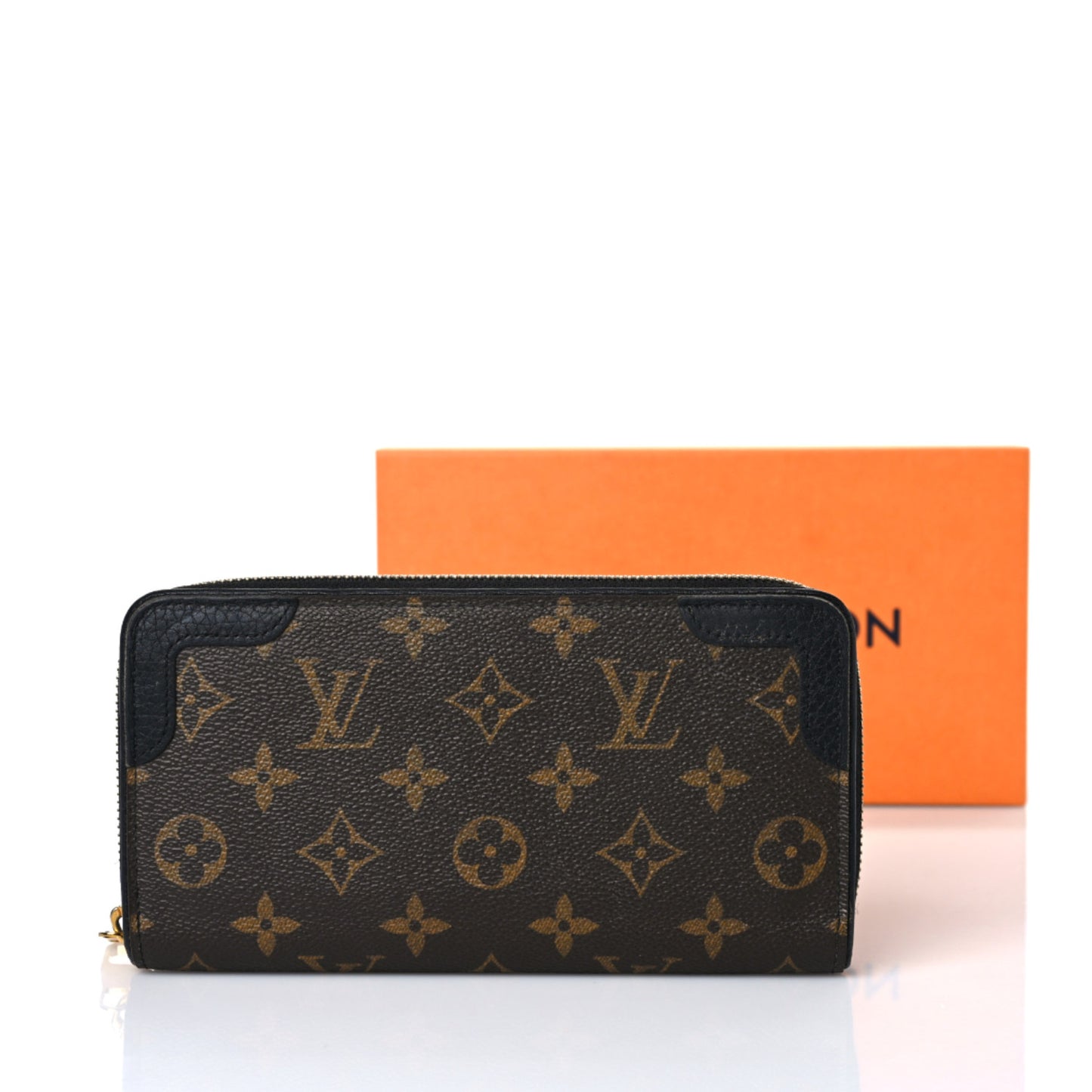 Monogram Zippy Retiro Wallet Black