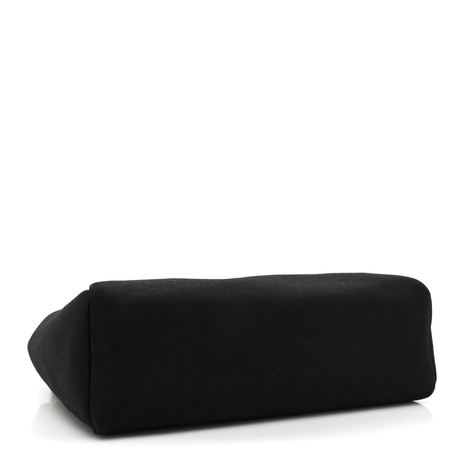 Hermes Toile Vache Calfskin Herbag 30 PM Black Natural 4 of 17