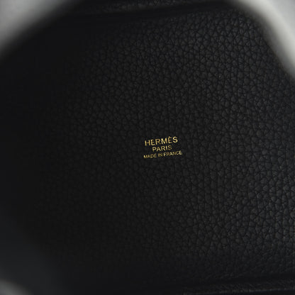 Hermes Taurillon Clemence Picotin Lock 18 PM Black 8 of 10
